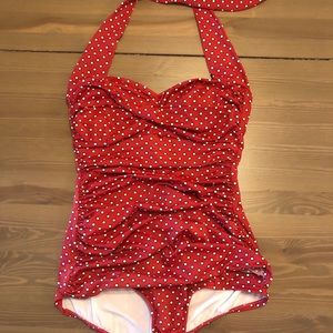 Slimming Halter Swimsuit